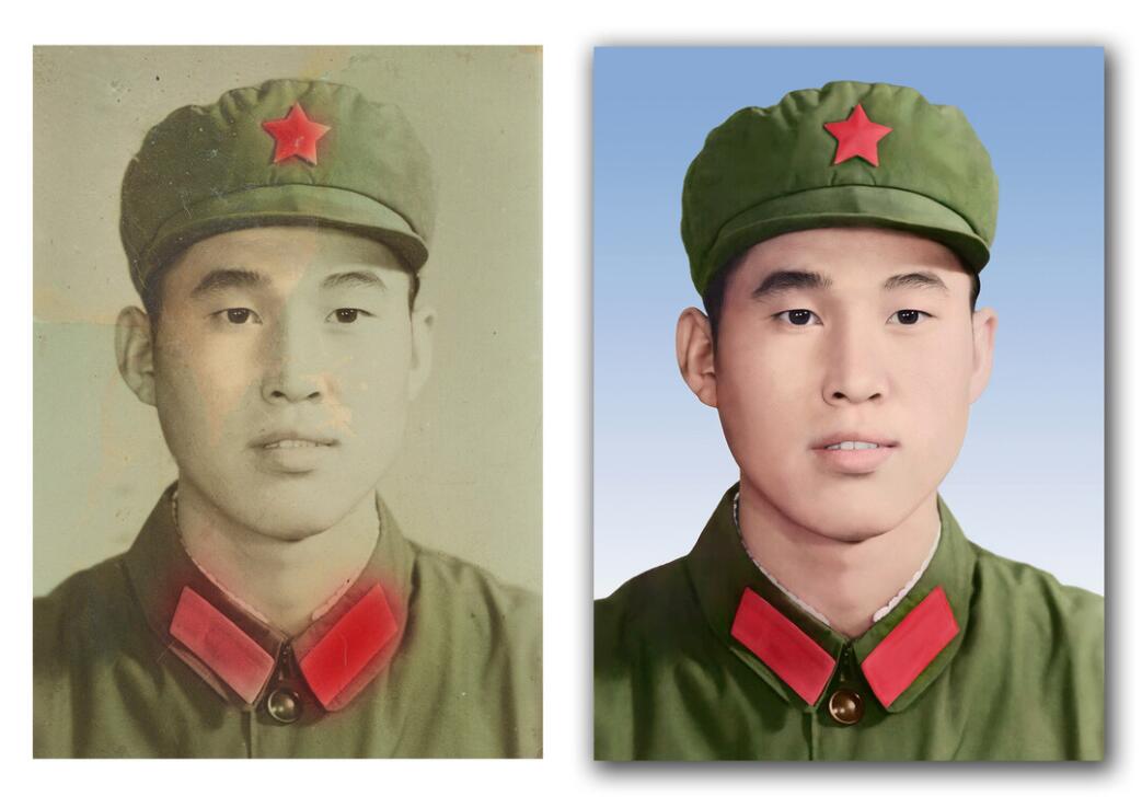 临县破损照片修复-18